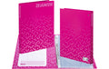 Herma Zeugnisringbuch A4 pink 4-Ring, inkl. 10 Sichthüllen