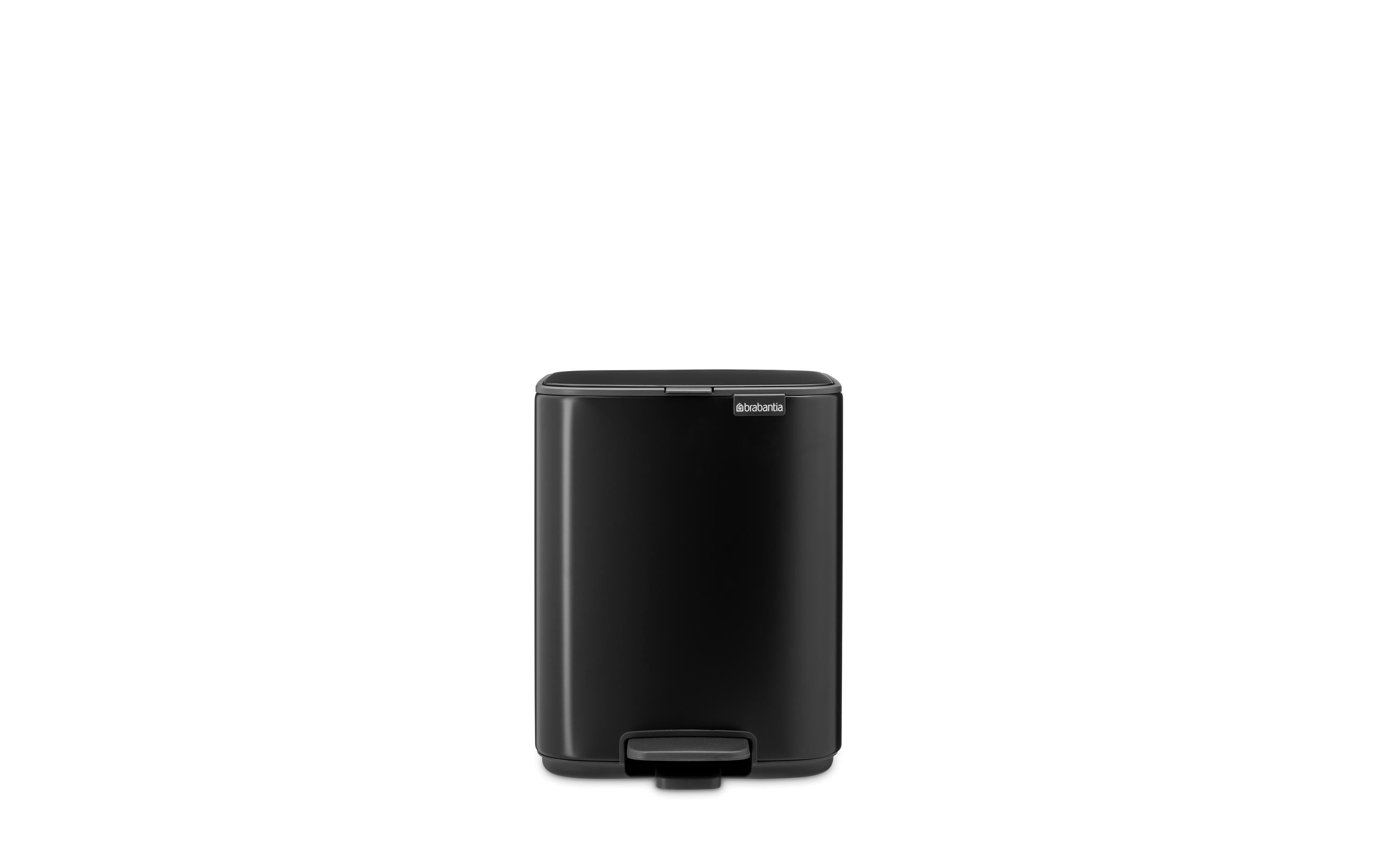 Brabantia Treteimer Bo 7 Liter Matt Black