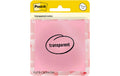 3M Post-it Transparente Notes 1 Block à 36 Blatt, 73x73mm, pastell orange