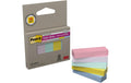3M Post-it Index Super Sticky Recycling 5 Blöcke à 70 Blatt, 15x50mm, pastell div.