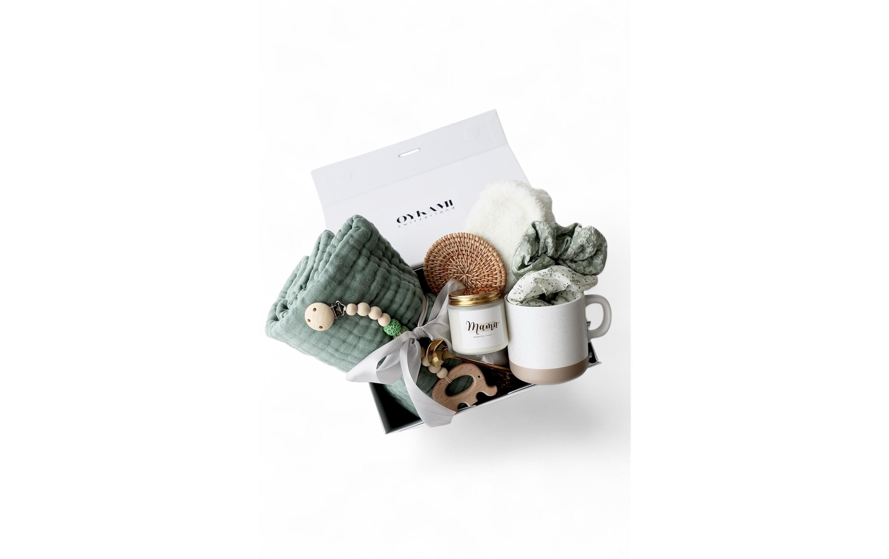 Mama & Baby Geschenkbox Grün Kapstadt