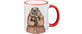 CN Tasse Murmelier 330 ml rot, 8.3x9.7 cm (DxH)