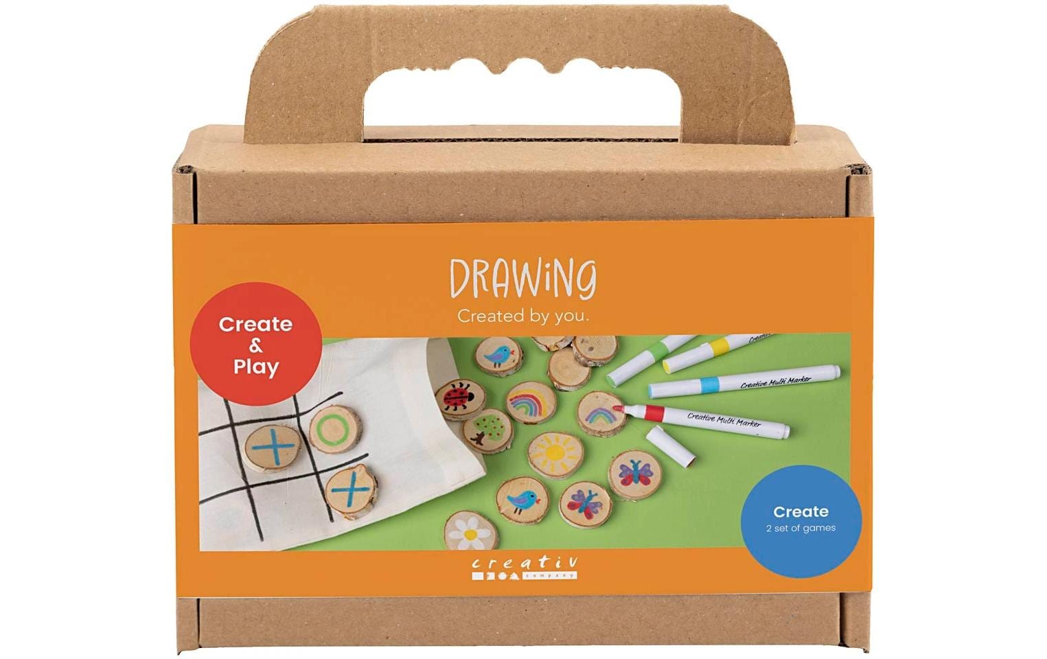 Creativ Company Bastelset Zeichnen Spiel