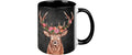 CN Tasse Blumenhirsch 330 ml Black Edition, 8.3x9.7 cm (DxH)