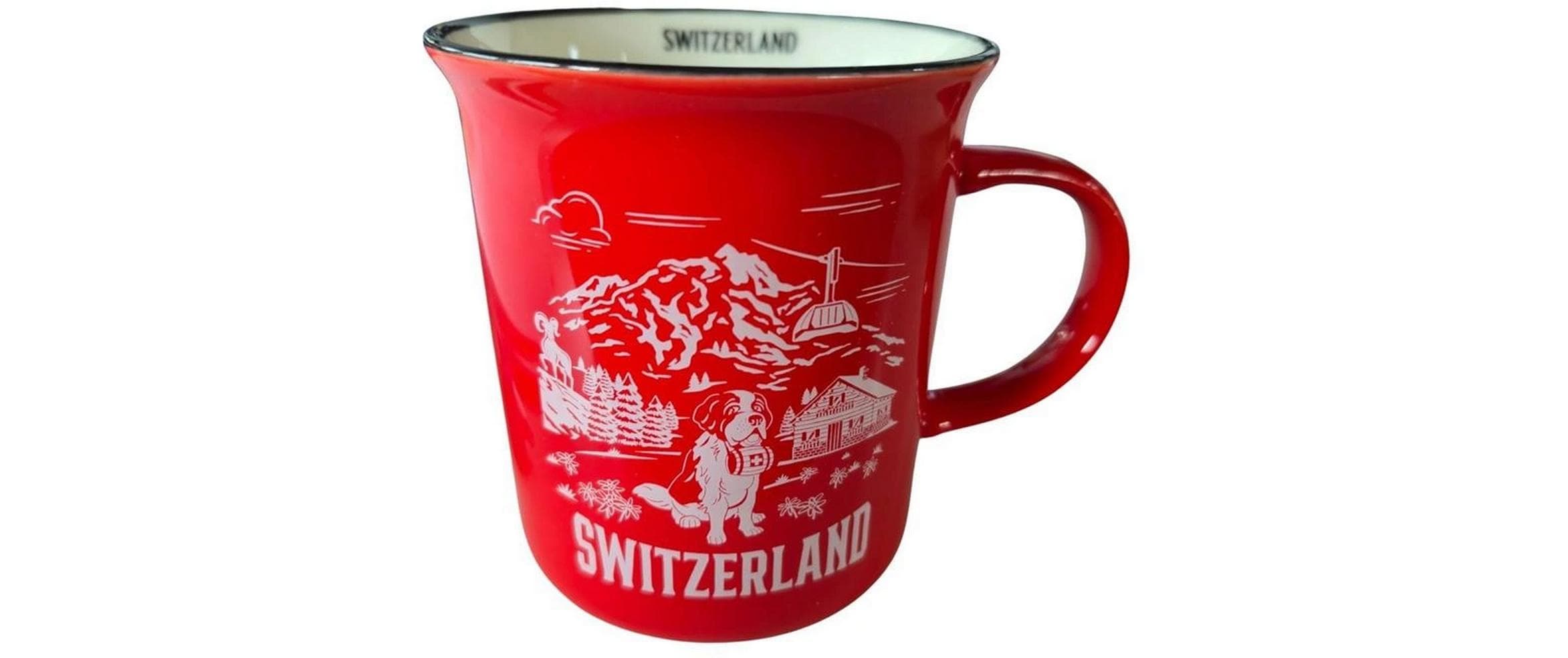 CN Tasse Switzerland rot