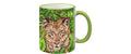 CN Tasse Wild Leopard 330 ml hellgrün, 8.3x9.7 cm (DxH)