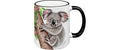 CN Tasse Koala 330 ml schwarz, 8.3x9.7 cm (DxH)