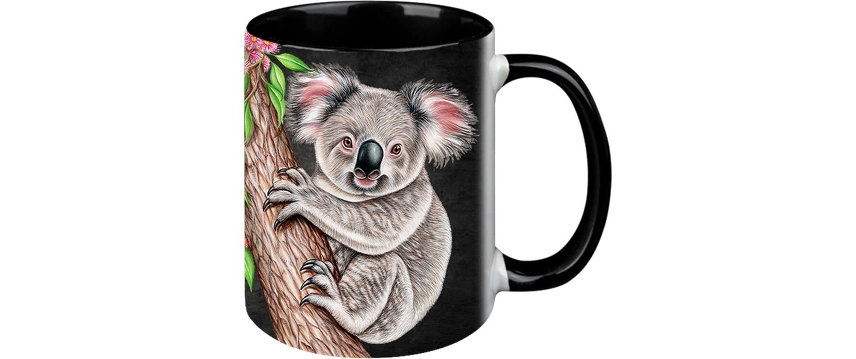 CN Tasse Koala 330 ml Black Edition, 8.3x9.7 cm (DxH)