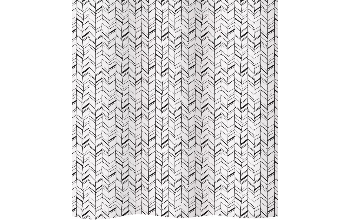 Diaqua Duschvorhang Chevron 240 X 180 cm