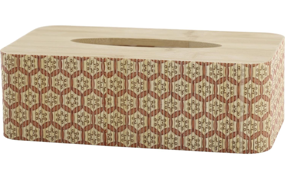 Chic Antique Kosmetikbox Amilly 8x25x13 cm, Bambus, rosa