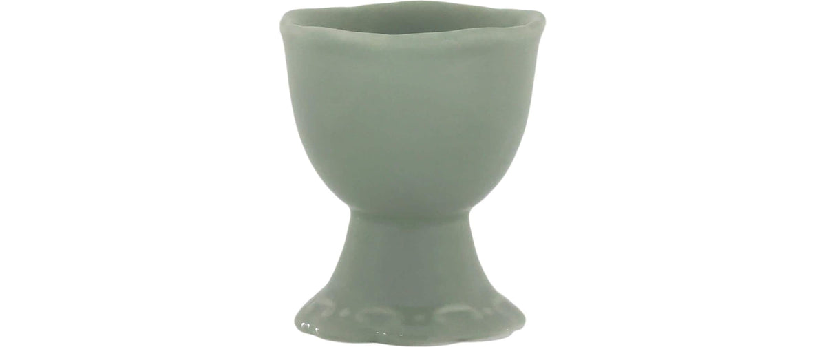 Chic Antique Eierbecher Provence türkis H: 6 cm, D: 5 cm