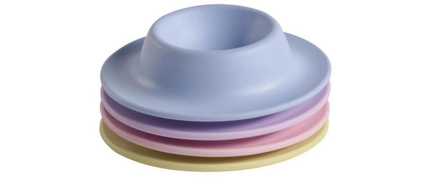 APS Eierbecher Eggy 4er Set Ø 8,5 cm, H: 2 cm, Mehrfarbig