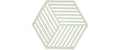 Zone Topfuntersetzer Hexagon, Mint 16x14x0.9 cm (LxBxH), Silikon