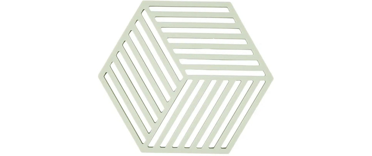 Zone Topfuntersetzer Hexagon, Mint 16x14x0.9 cm (LxBxH), Silikon