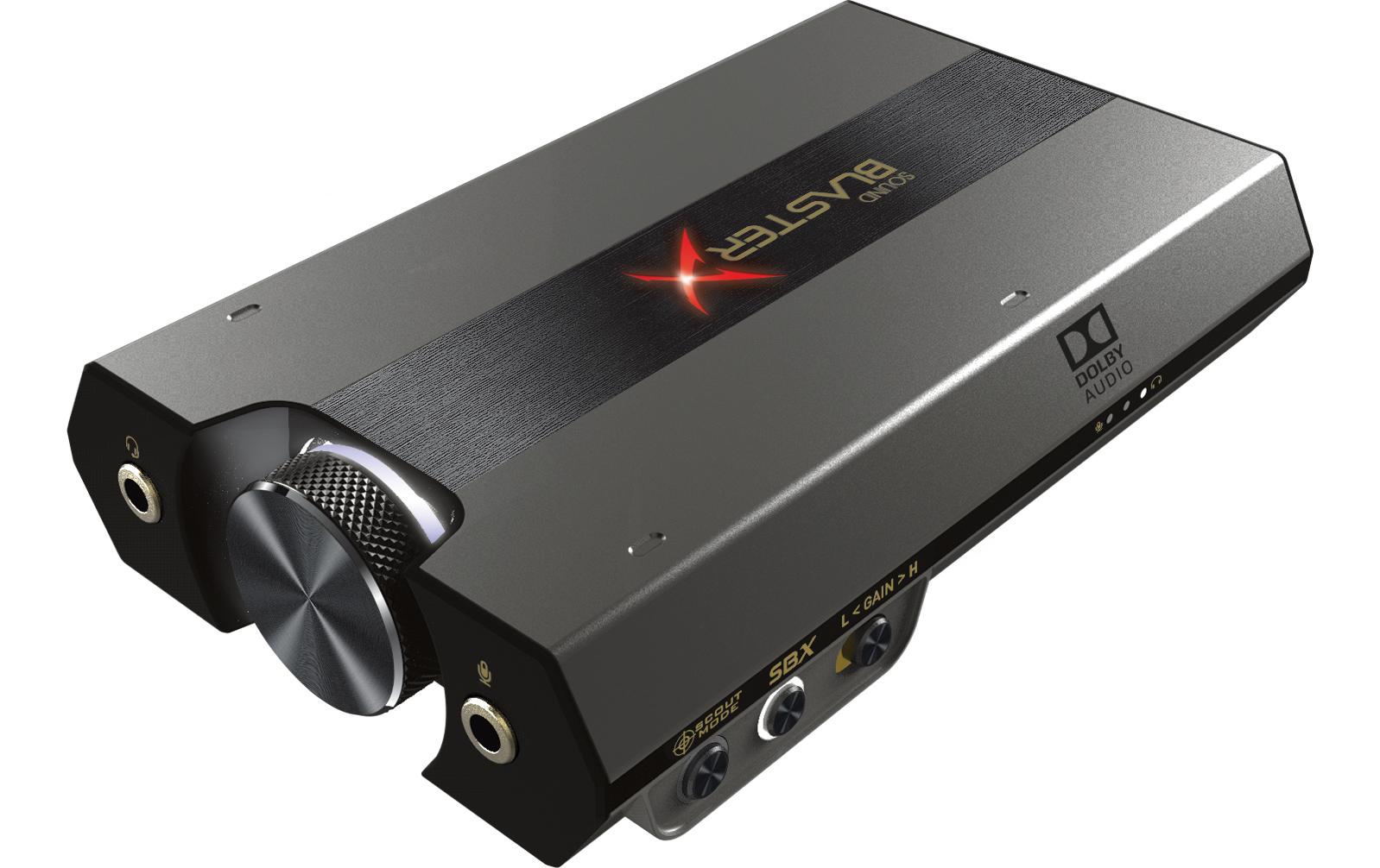 Creative Sound BlasterX G6 7.1 USB-C DAC und Soundkarte