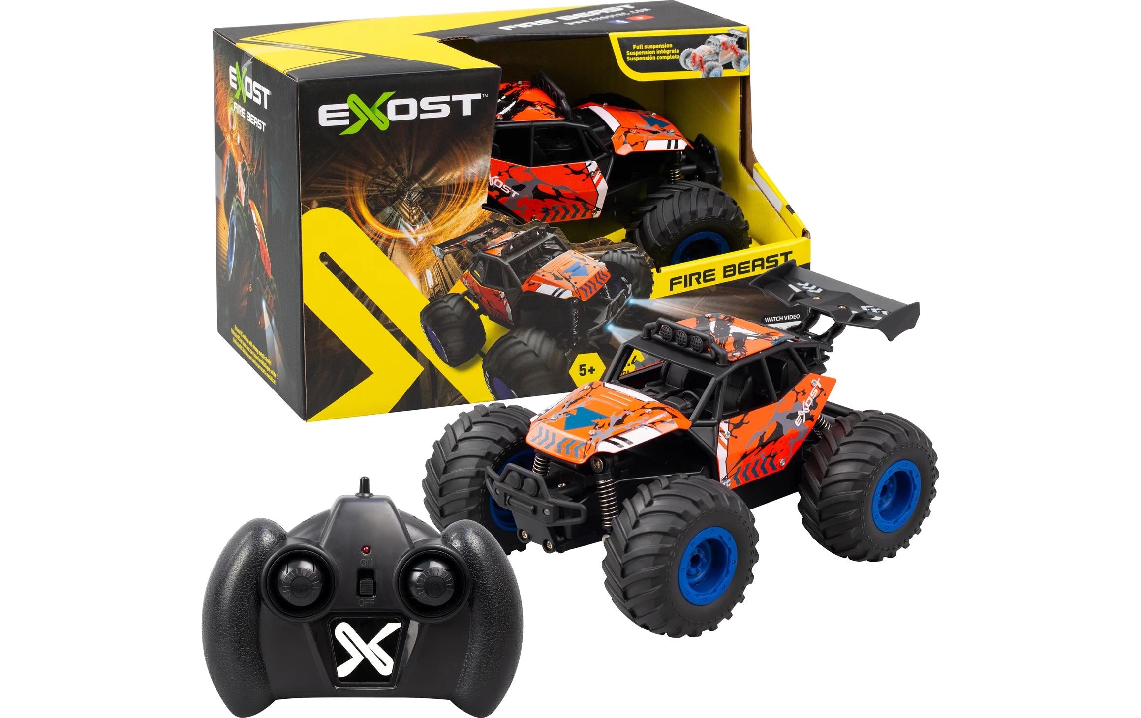 Exost Fire Beast 2.4 GHz 1:18, LED-Scheinwerfer