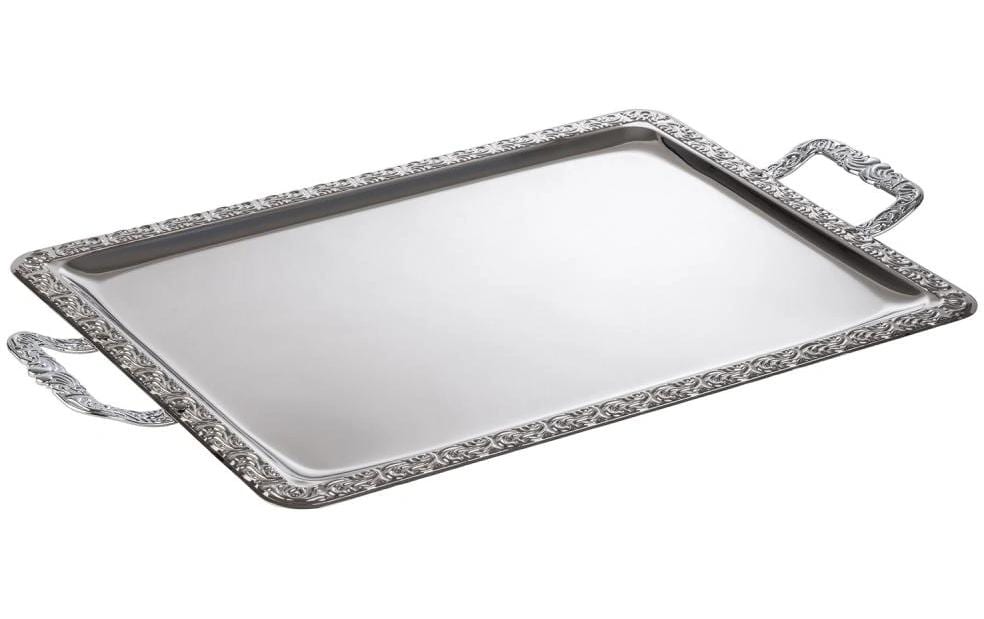 APS Servierplatte Schöner Essen mit Griff 62 x 36 x 3 cm