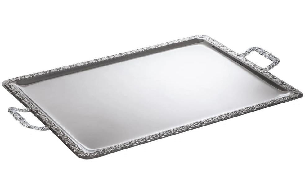 APS Servierplatte Schöner Essen mit Griff 75 x 44.5 x 3 cm