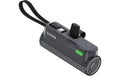 Sharge Powerbank FLOW MINI 2, 5000mAh Lightning/USB-C-Stecker, schwarz