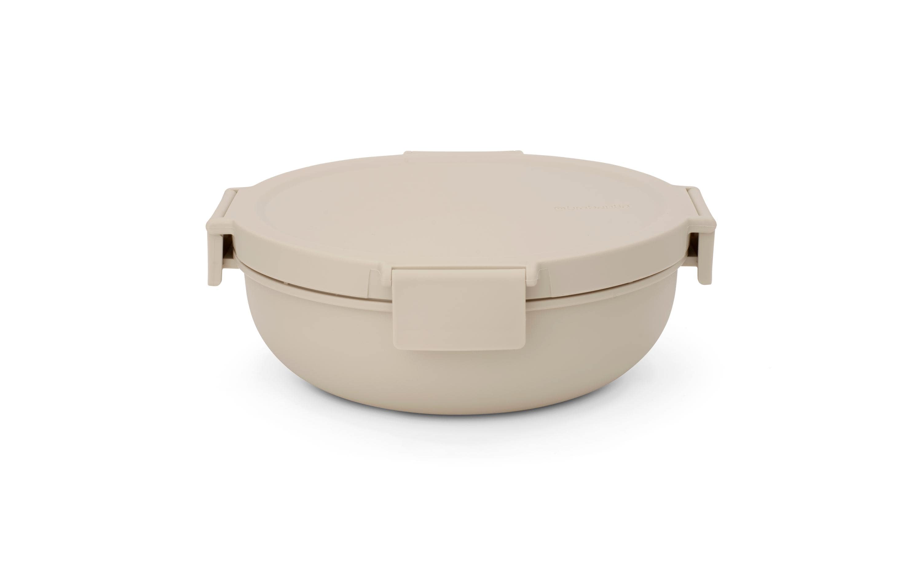 Brabantia Salatschüssel Make & Take 1.3 Liter, Soft Beige