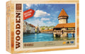 Mini-Puzzle Holz Kapellbrücke 100 Teile