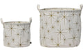 House Doctor Aufbewahrung Stars, 2er Set 30x35 & 20x22 cm (HxD)
