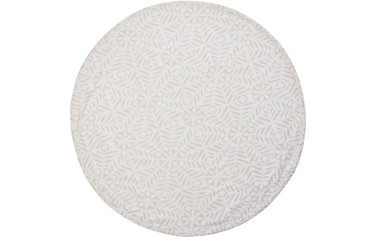 House Doctor Christbaumdecke, D: 120 cm Weiss