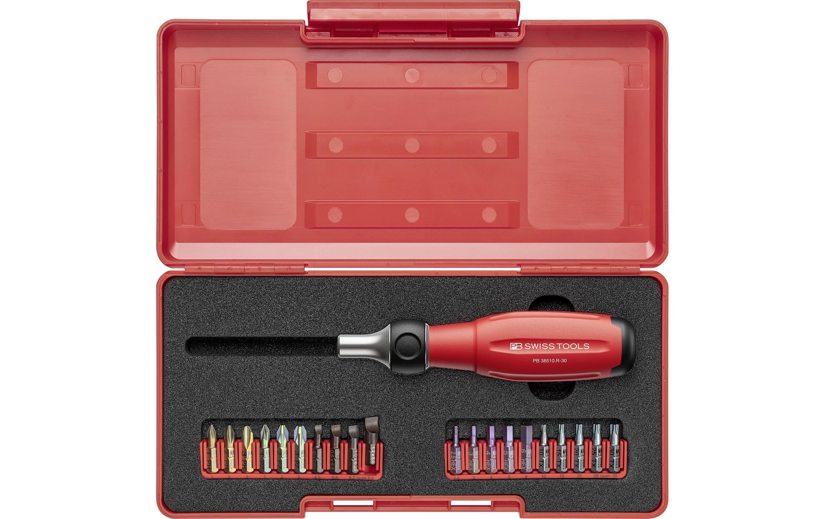 Twister - Bithalter Set in ToolBox PB 38510.R-30 Set
