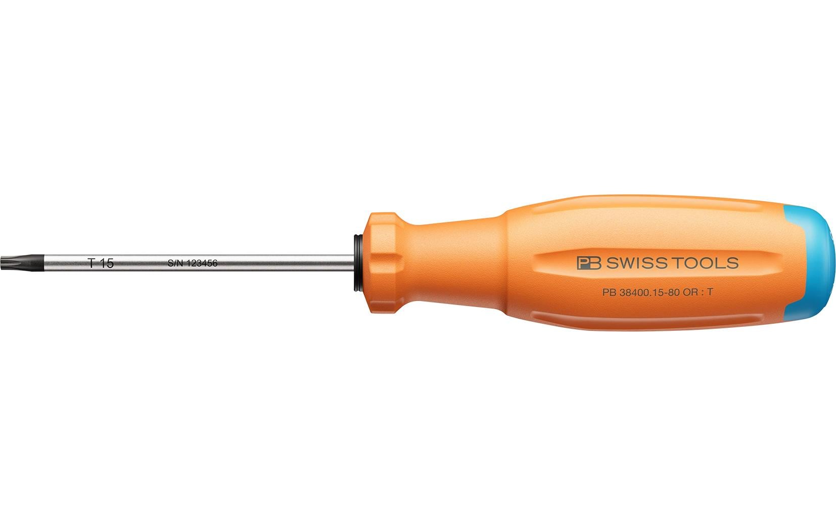SwissGrip Evo Schraubenz. für TX-Schr. PB 38400.15-80 YE