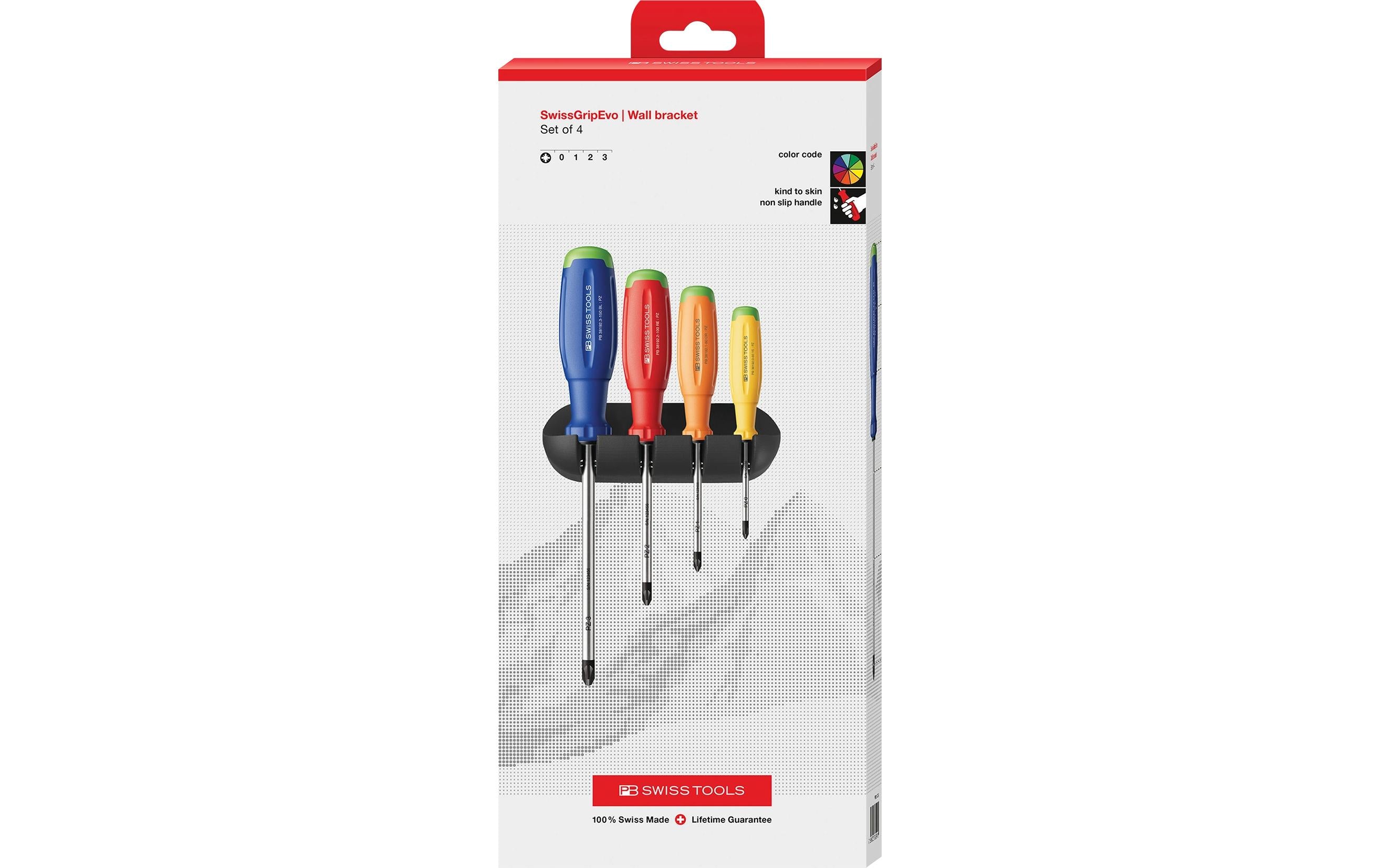 SwissGrip Evo Schraubenzieher-Set für PZ PB 38243.H RB CBB