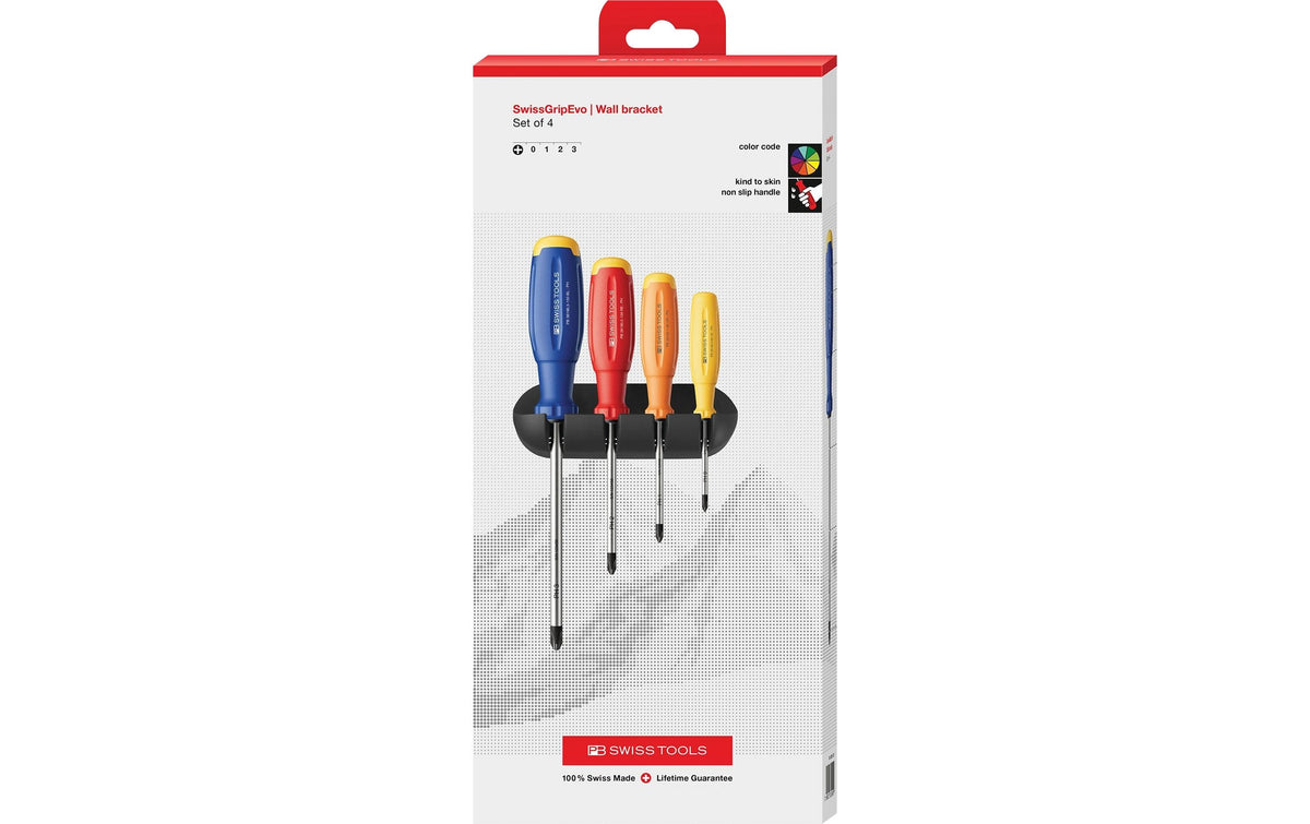 SwissGrip Evo Schraubenzieher-Set für PH PB 38242.H RB CBB