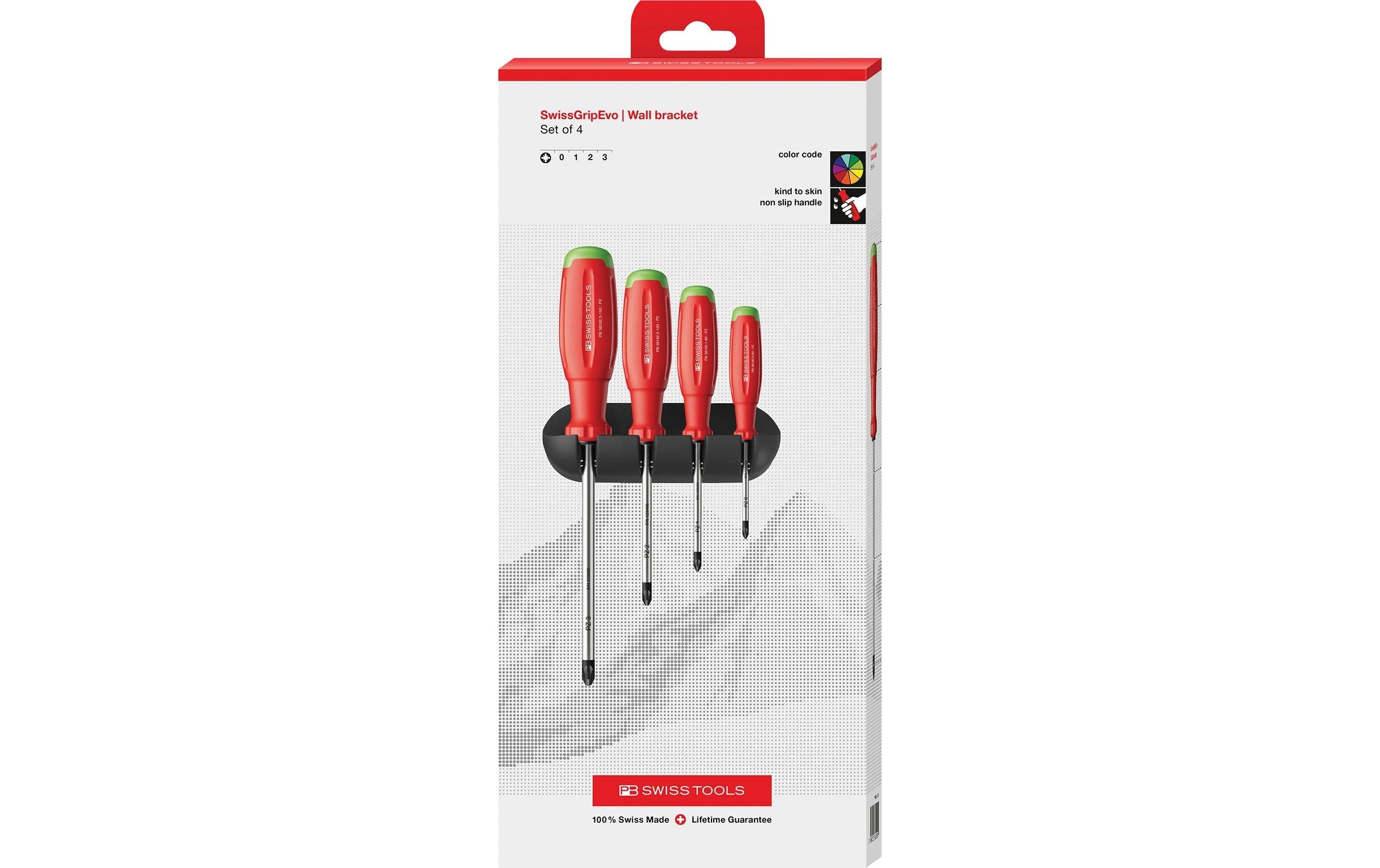 SwissGrip Evo Schraubenzieher-Set für PZ PB 38243.H CBB