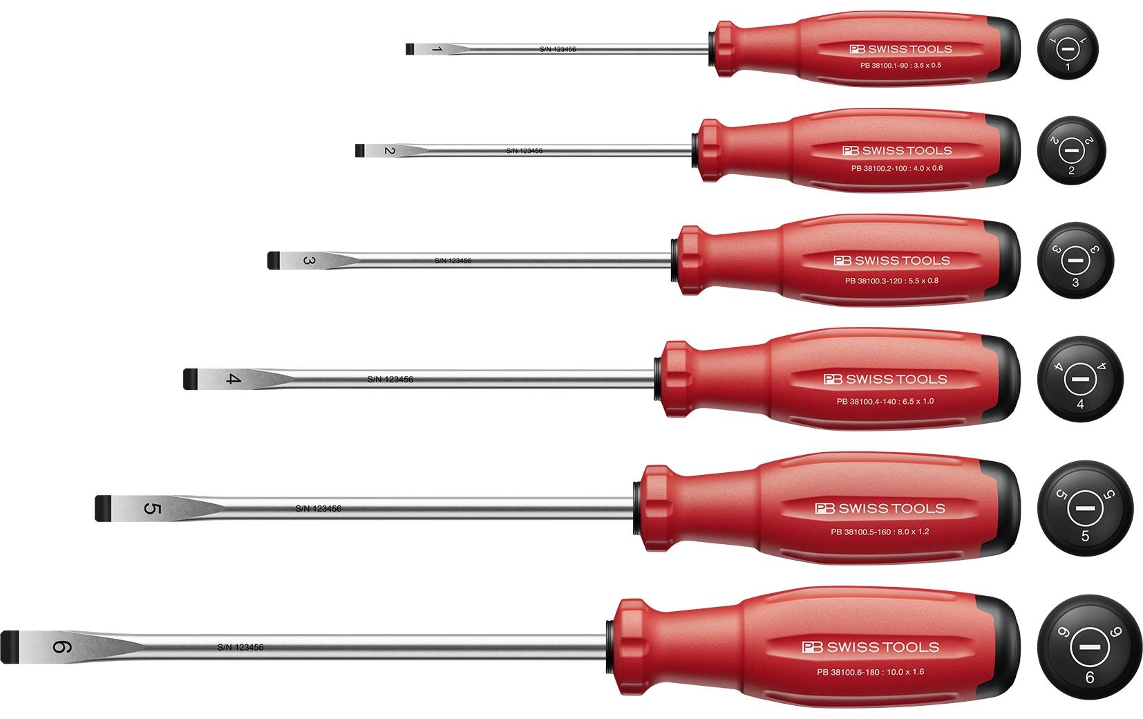 SwissGrip Evo Schraubenz.-Set für SLOT PB 38240