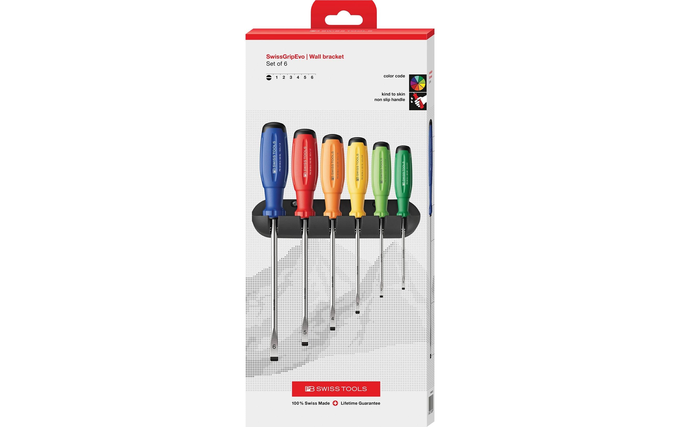 SwissGrip Evo Schraubenz.-Set für SLOT PB 38240.H RB CBB