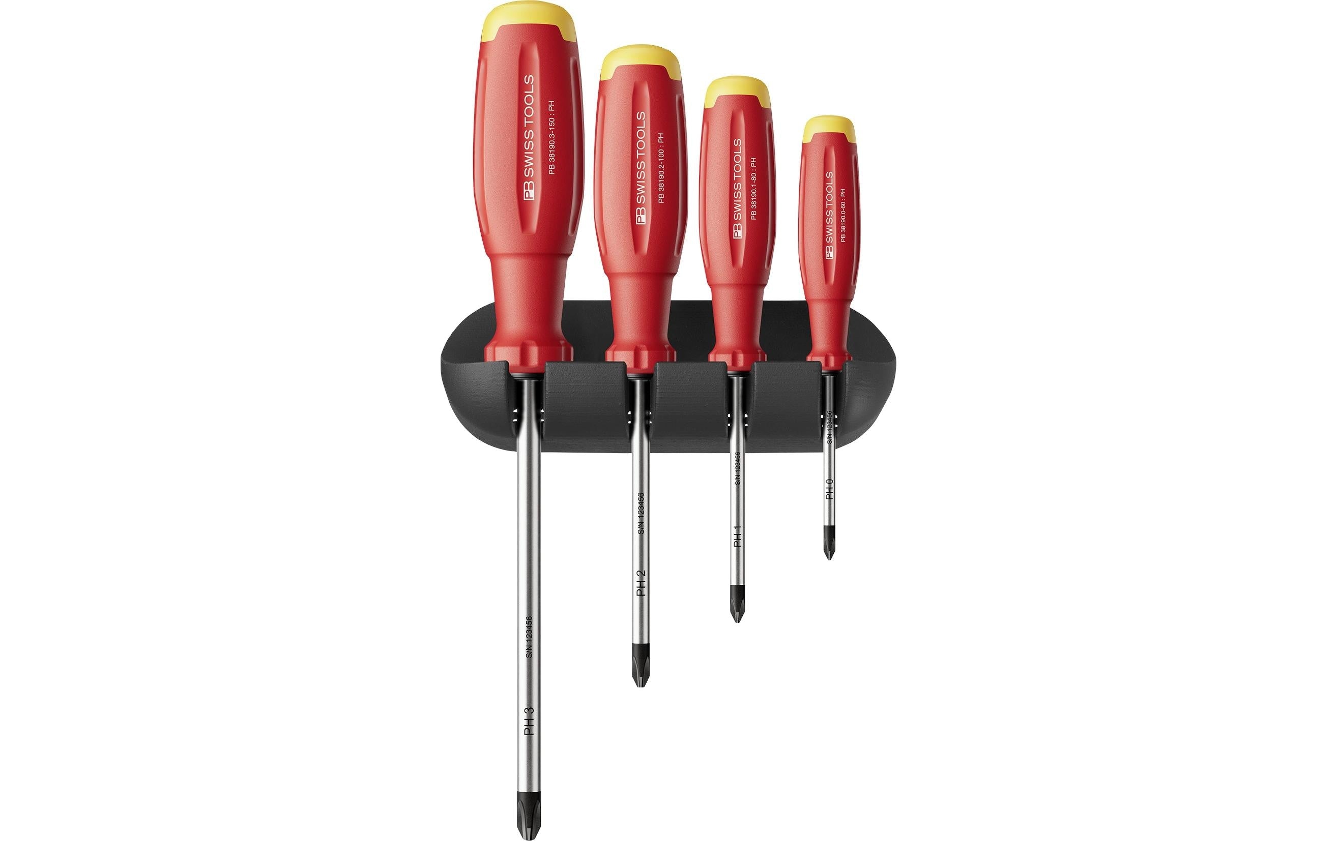 SwissGrip Evo Schraubenzieher-Set für PH PB 38242.H
