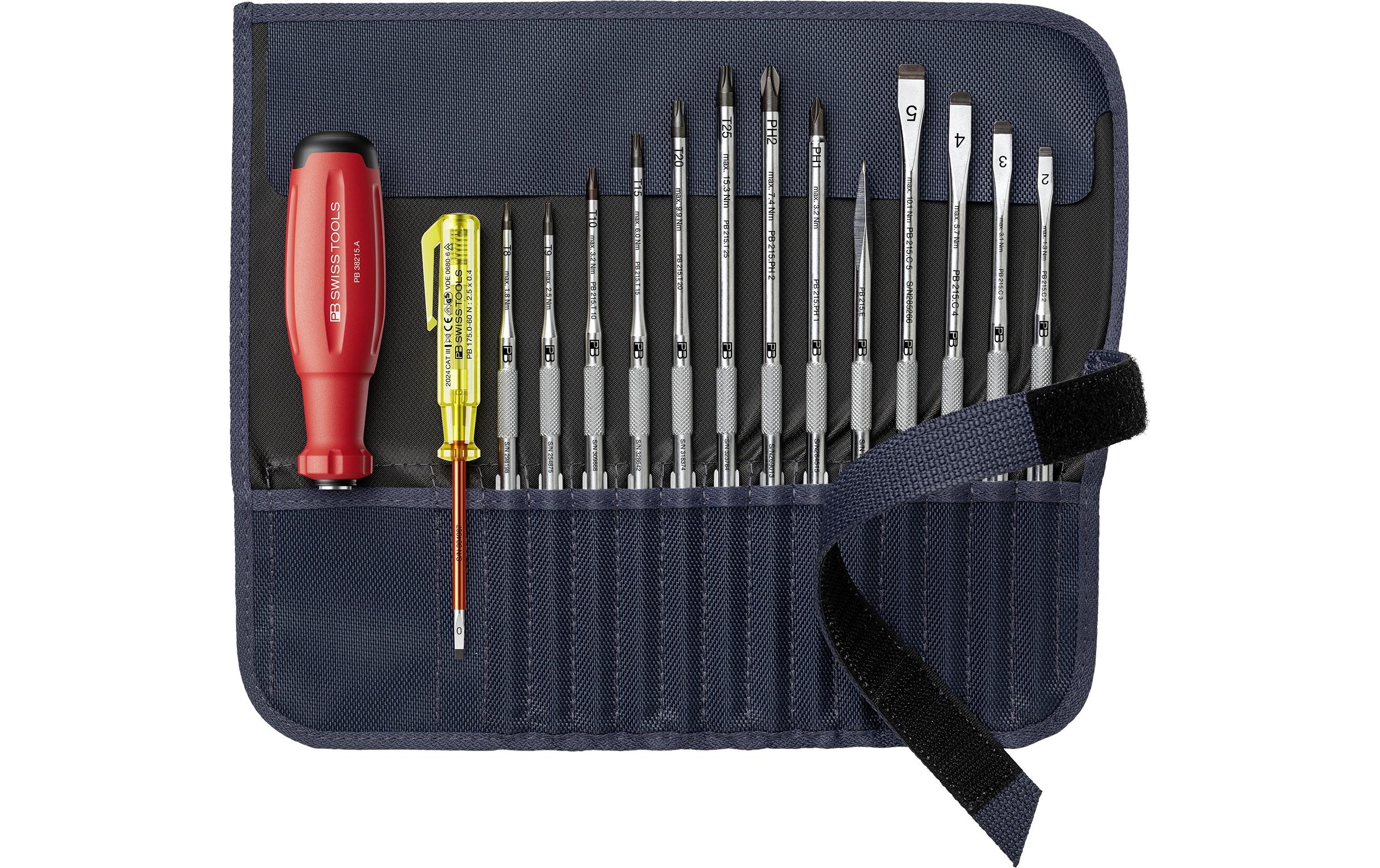 SwissGrip Evo Wechselkl.-Set Rolltasche PB 38222.GY
