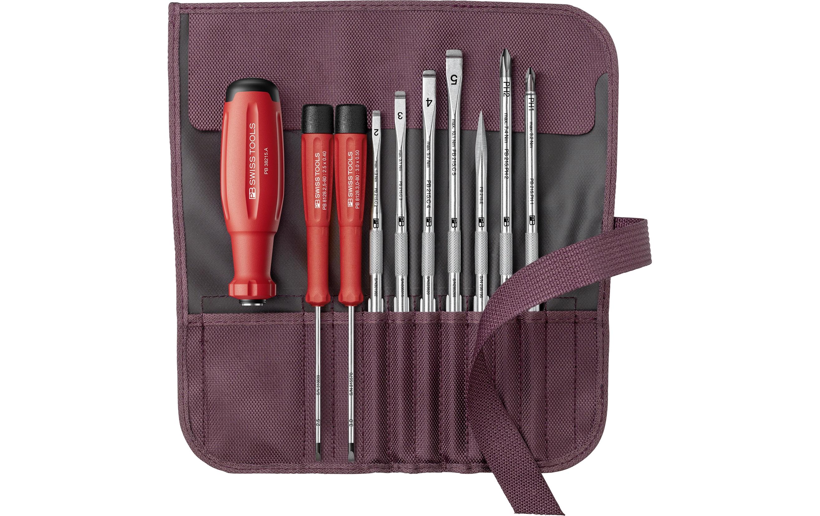 SwissGrip Evo Wechselkl.-Set Rolltasche PB 38218.BO