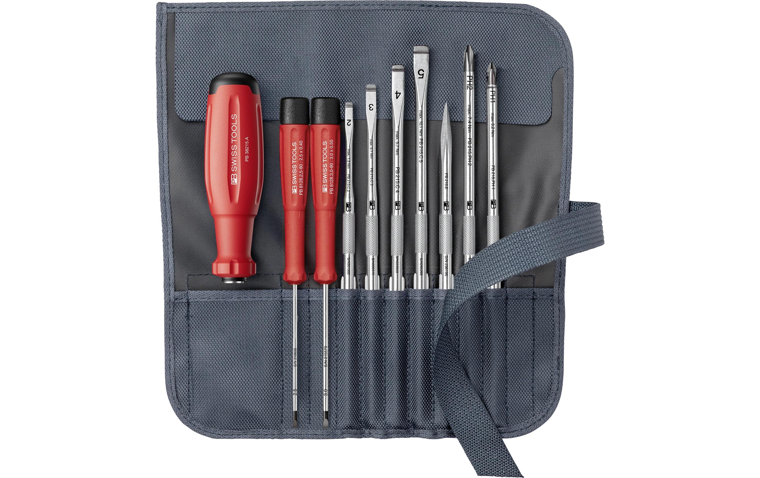 SwissGrip Evo Wechselkl.-Set Rolltasche PB 38218.GY