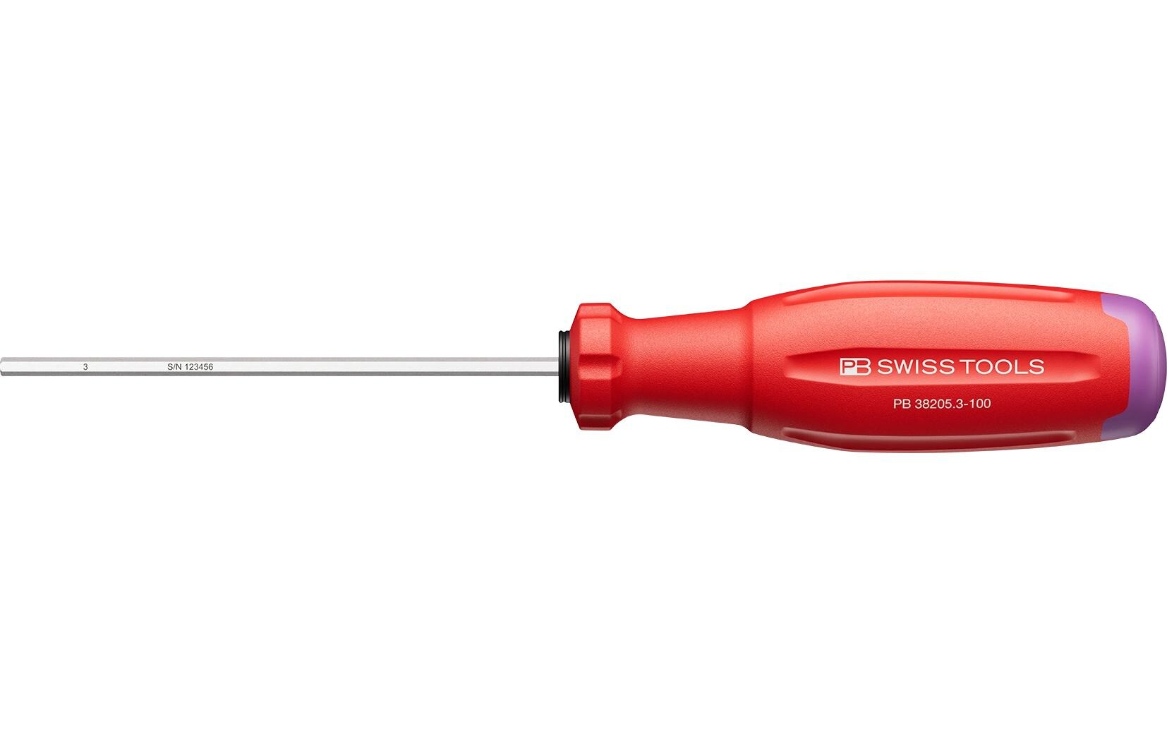 SwissGrip Evo Innen-6-kant-Schraubenz. PB 38205.3-100