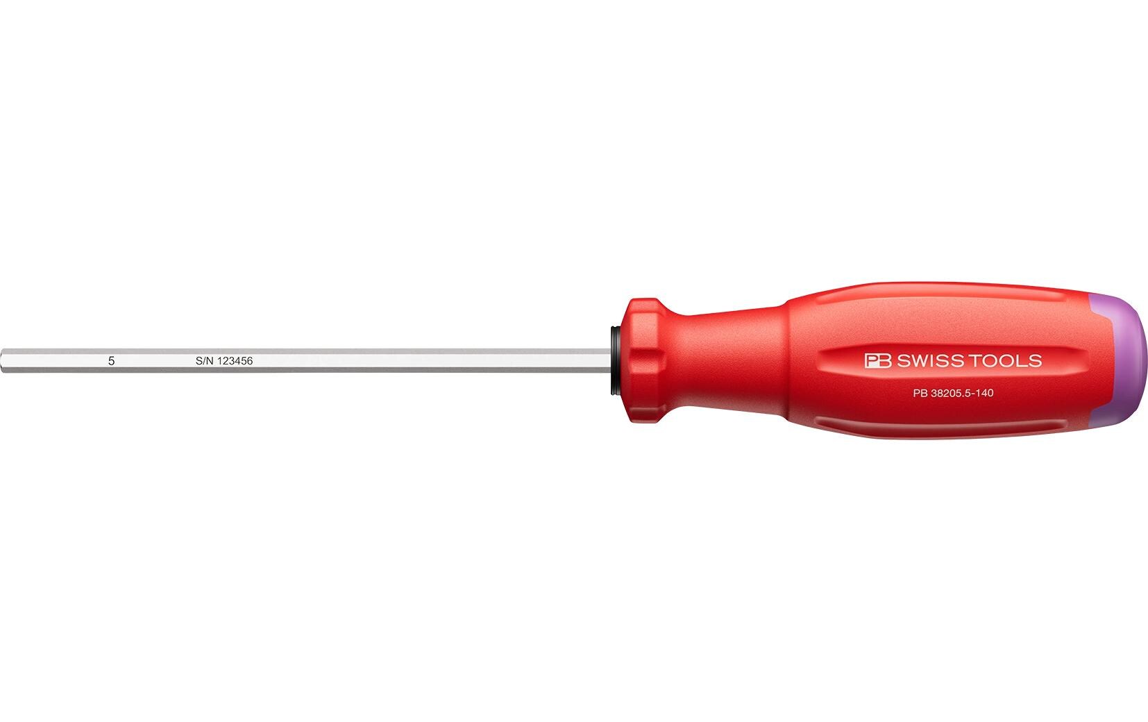 SwissGrip Evo Innen-6-kant-Schraubenz. PB 38205.5-140