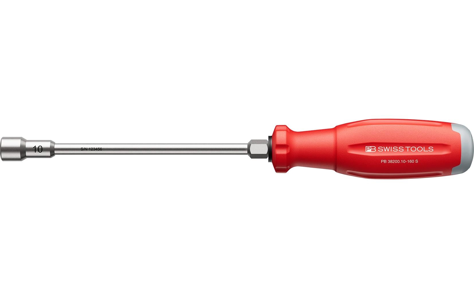 SwissGrip Evo Steckschlüssel-Schraubenz. PB 38200.10-160 S