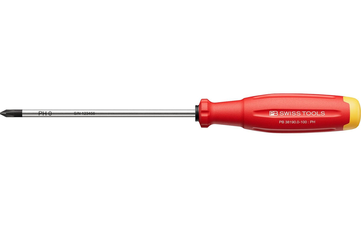SwissGrip Evo PH-Kreuzschraubenzieher PB 38190.0-100