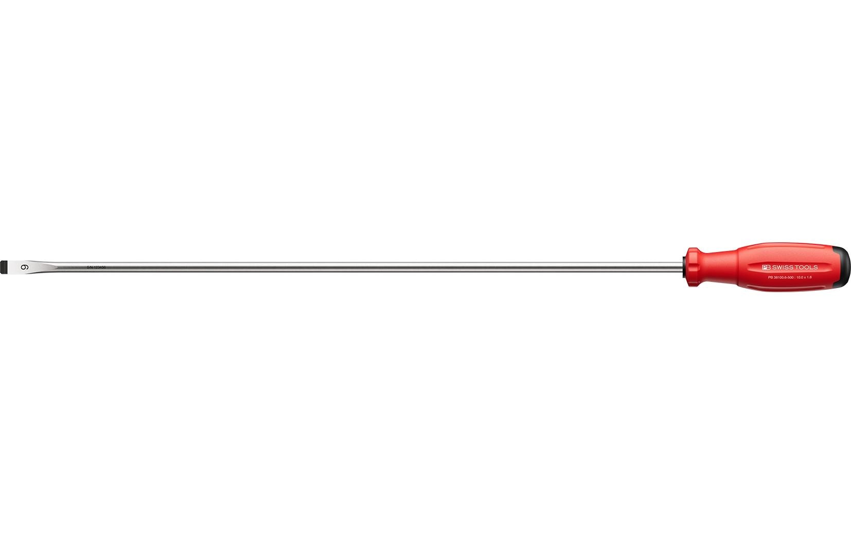 SwissGrip Evo Schlitz-Schraubenzieher PB 38100.6-500