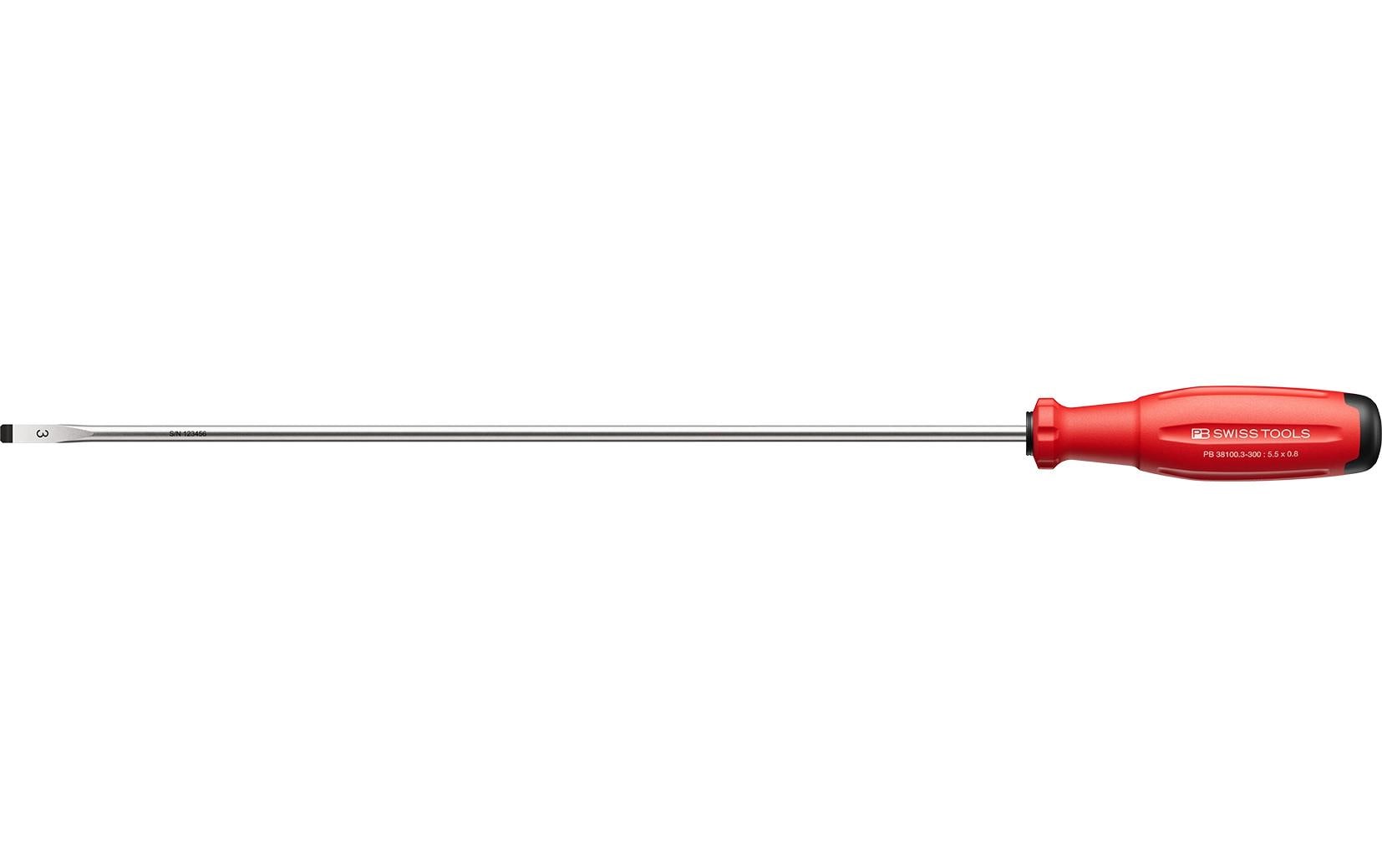 SwissGrip Evo Schlitz-Schraubenzieher PB 38100.3-300