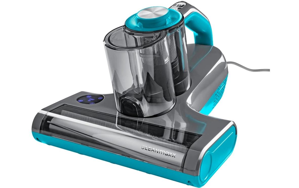 CLEANmaxx Milben Handstaubsauger UV-C 450W grau/blau