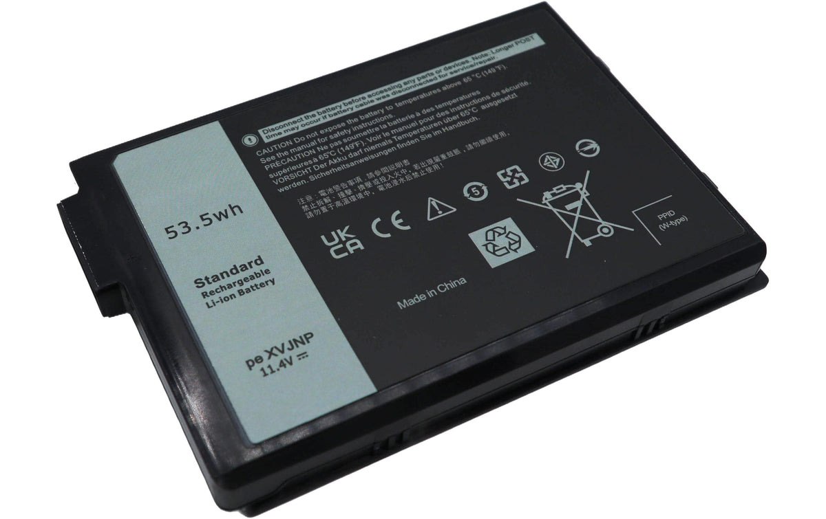Vistaport Notebook Batteries für Dell 53.3Wh, 11.4V, 4457mAh