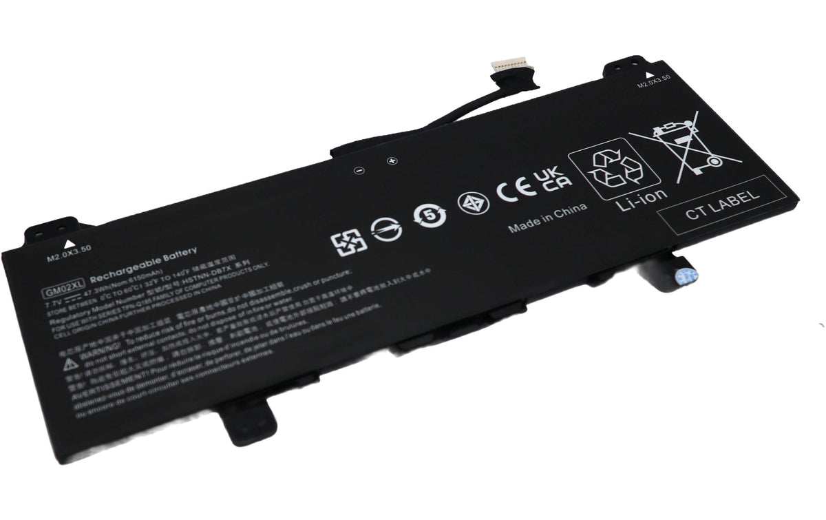 Vistaport Notebook Batteries für HP 47.3Wh, 7.7V, 6143mAh