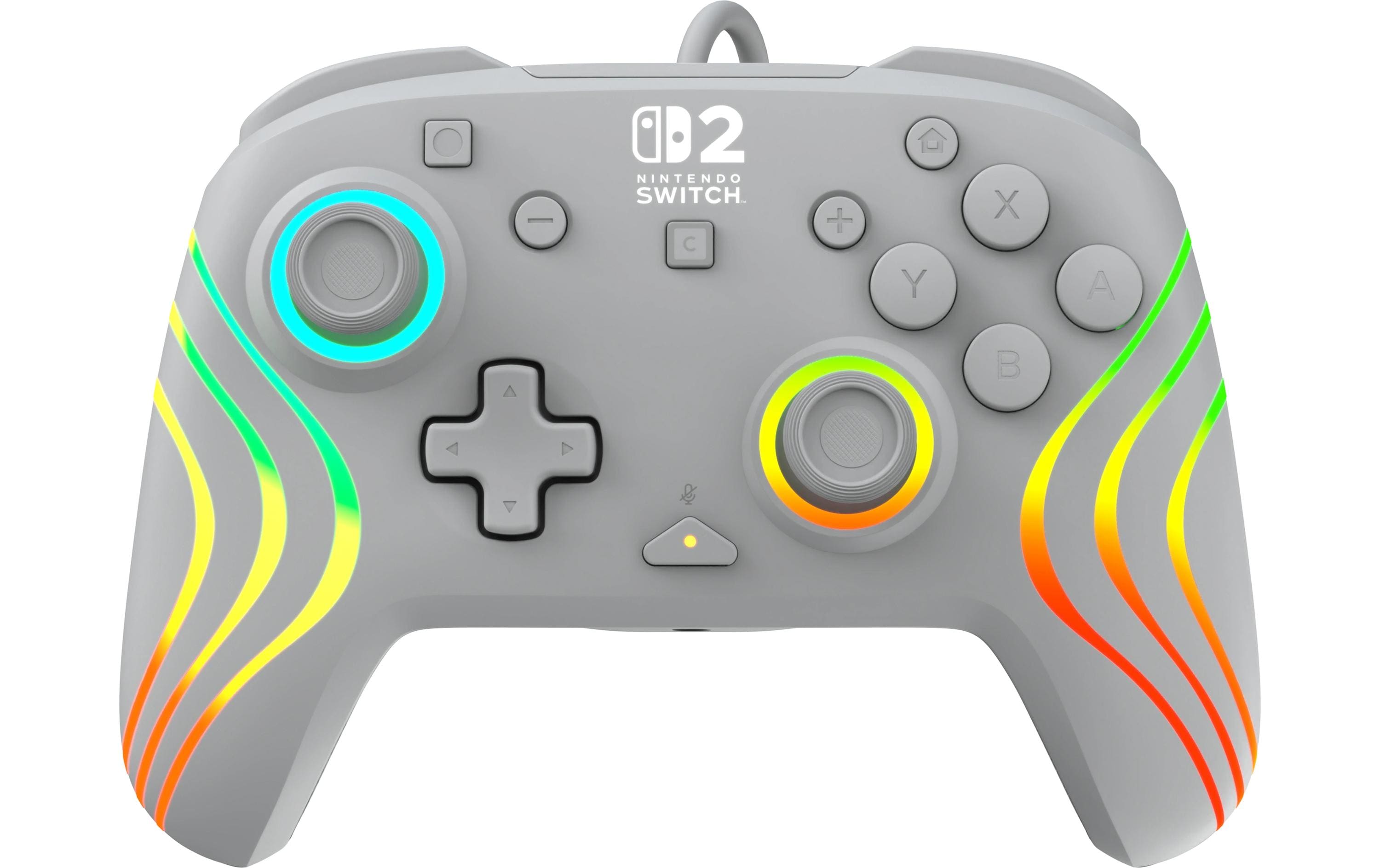 Turtle Beach Afterglow Wave Wired, Grey Switch 2