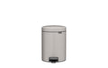 Brabantia NewIcon Treteimer 5 Liter Soft Grey