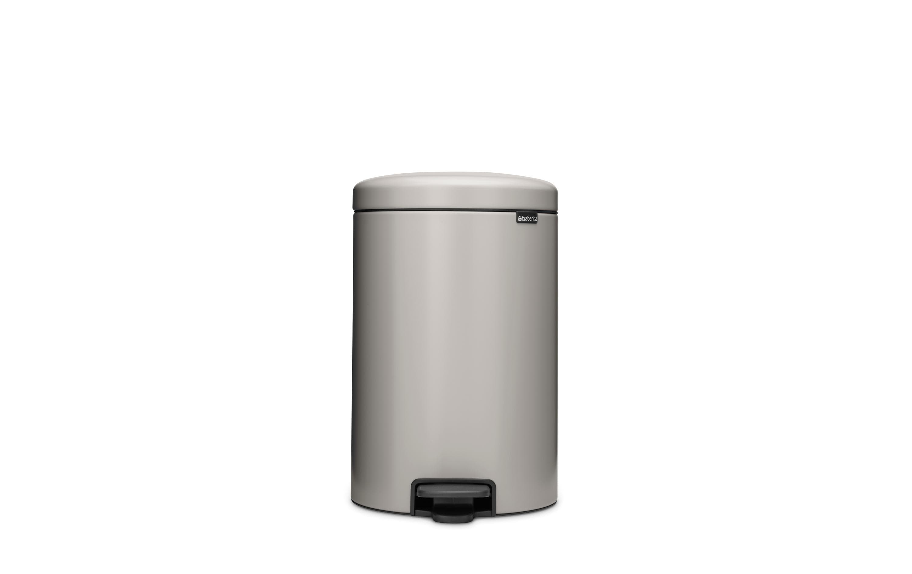 Brabantia NewIcon Treteimer 20 Liter Soft Grey